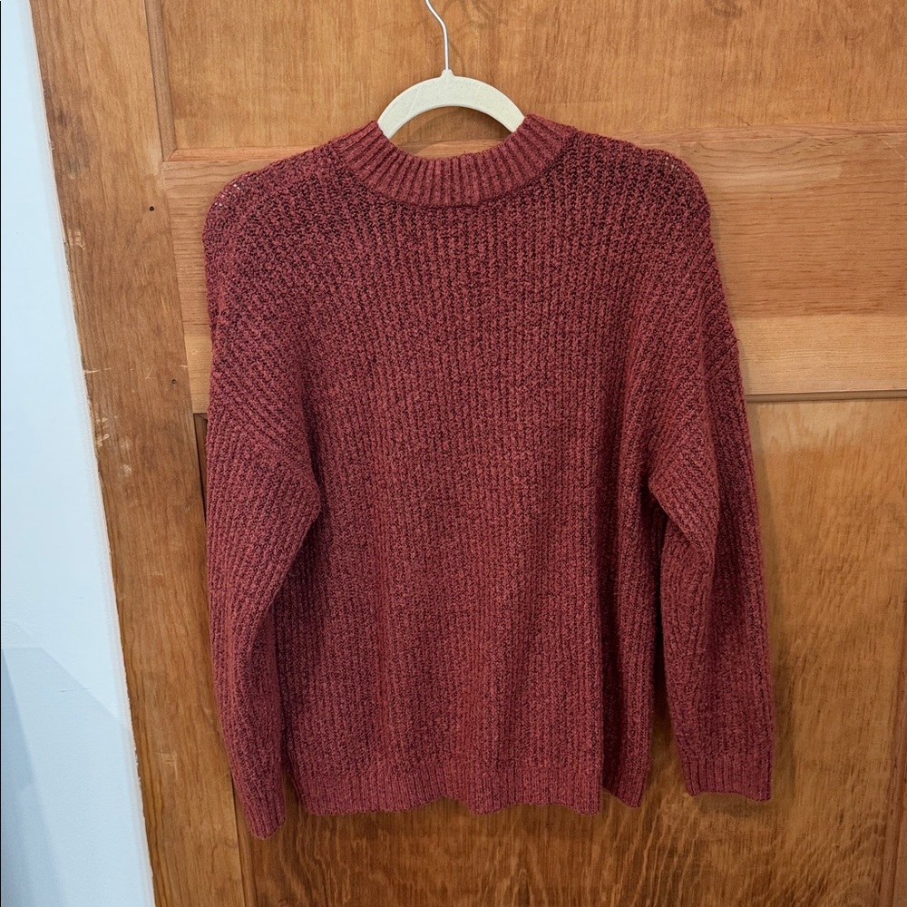 Rust Knit Sweater - Picture 2 of 3